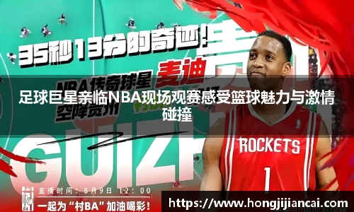 足球巨星亲临NBA现场观赛感受篮球魅力与激情碰撞